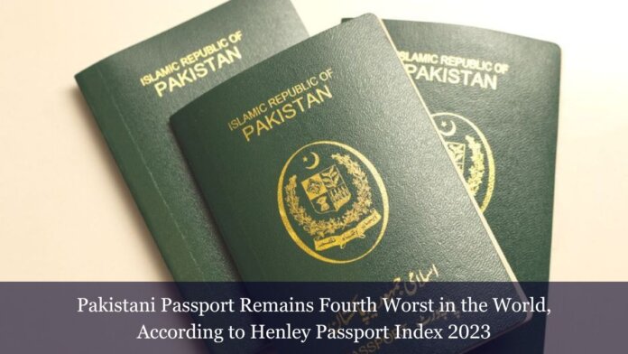 The Pakistani Passport Placed Fourth Weakest Globally: A Closer Look at Travel Privileges