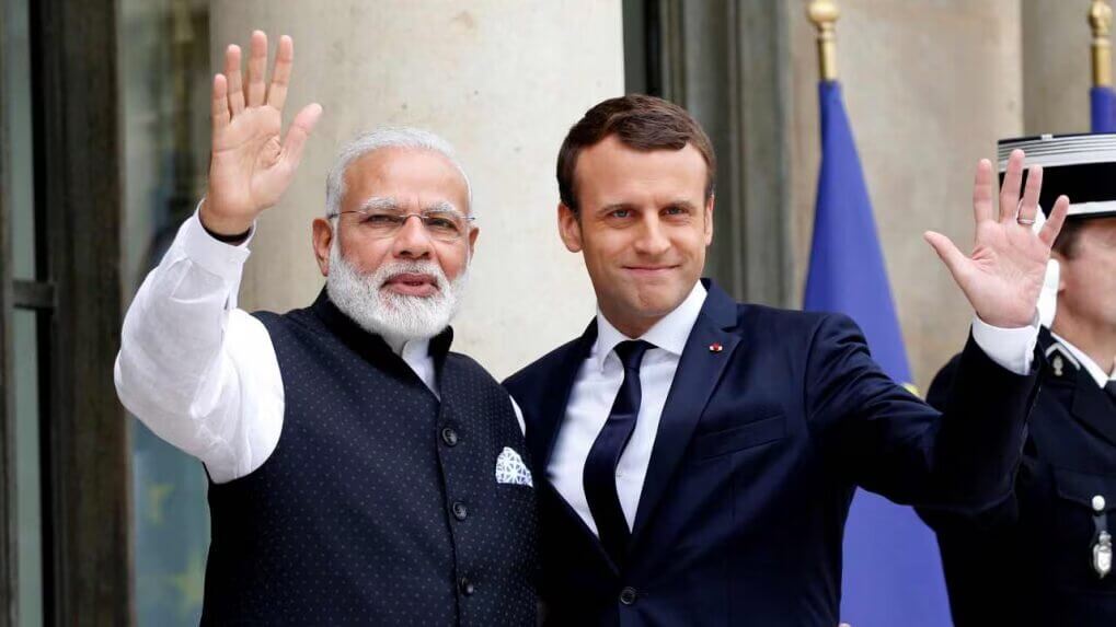 Prime-Minister-Narendra-Modi-has-been-invited-by-President-Emmanuel-Macron