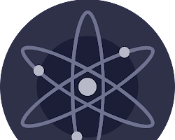 Cosmos cryptocurrency logo