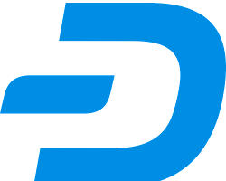 Dash cryptocurrency logo