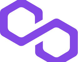 Polygon cryptocurrency logo