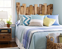 DIY headboards with flair