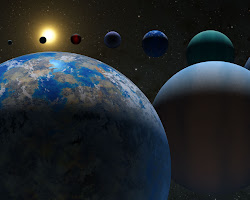 Exoplanet illustration