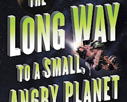 Long Way to a Small, Angry Planet by Becky Chambers book cover