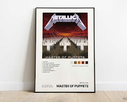 Master of Puppets (1986) song poster by Metallica