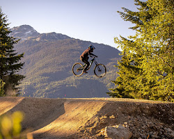 Mountain biking in Whistler, Canada