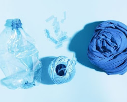 Recycled materials fabric